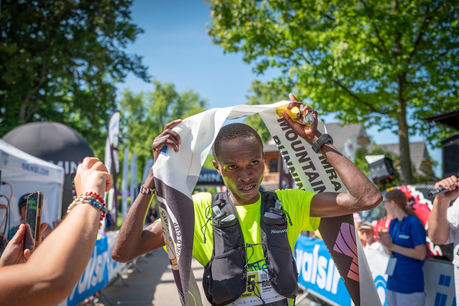 Paul Machoka wins